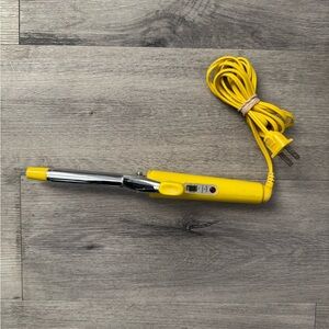 Yellow Curling Iron